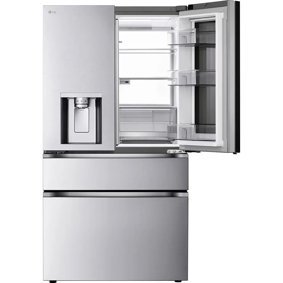 LG Réfrigérateur quatre portes avec porte à deux battants de 36 pouces, 29 pi. cu. avec Mirror InstaView® MyColor® et Mini Craft Ice® LF29S9775S - Image 3