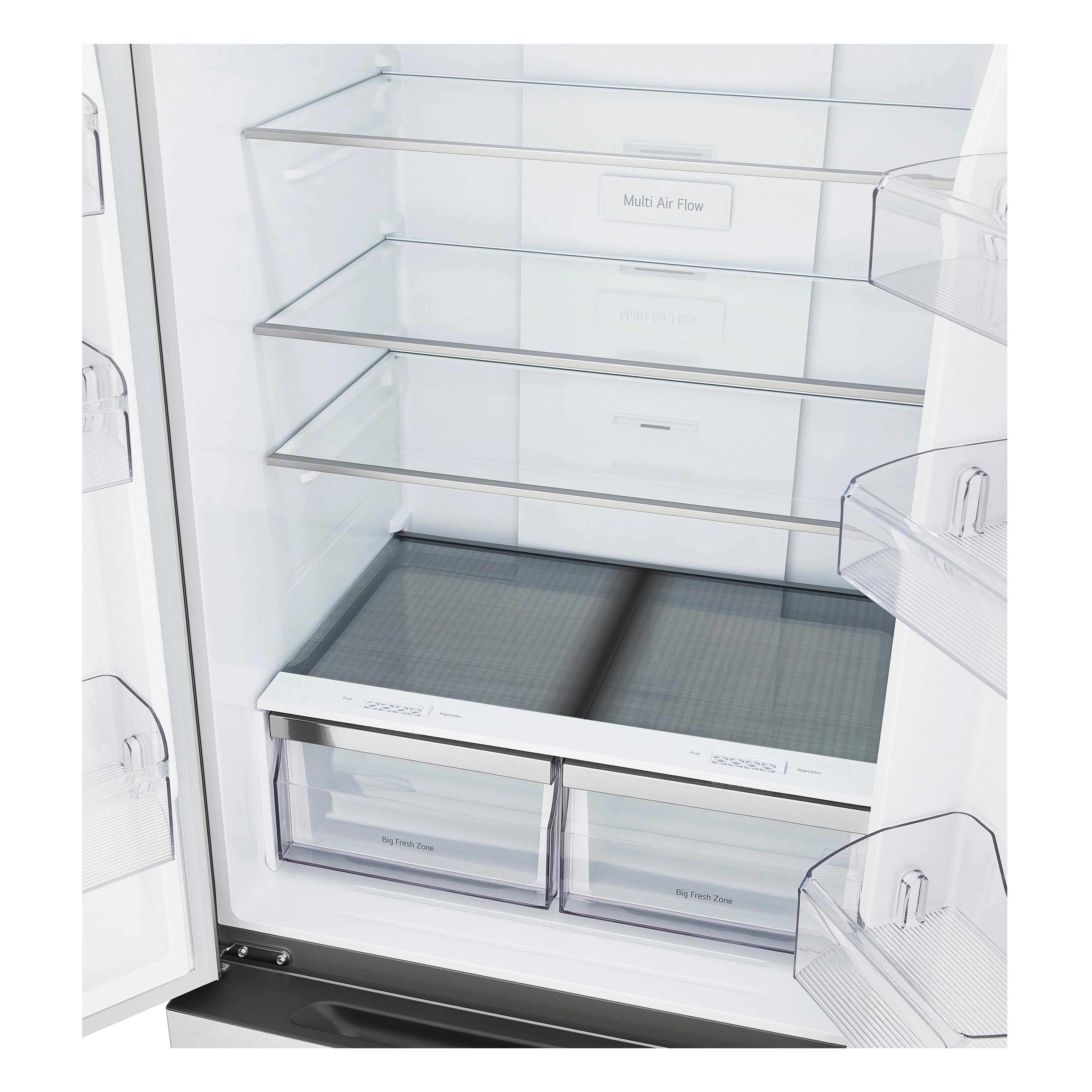 LG Réfrigérateur trois portes avec porte à deux battants à profondeur de comptoir de 30 pouces, 18,2 pi. cu. LF18CO000S - Image 11