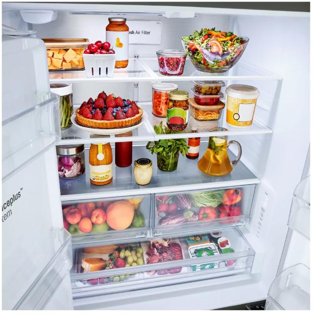 LG Réfrigérateur trois portes avec porte à deux battants à profondeur de comptoir de 36 pouces, 23,7 pi. cu. avec Wi-Fi LF24Z6530S - Image 7