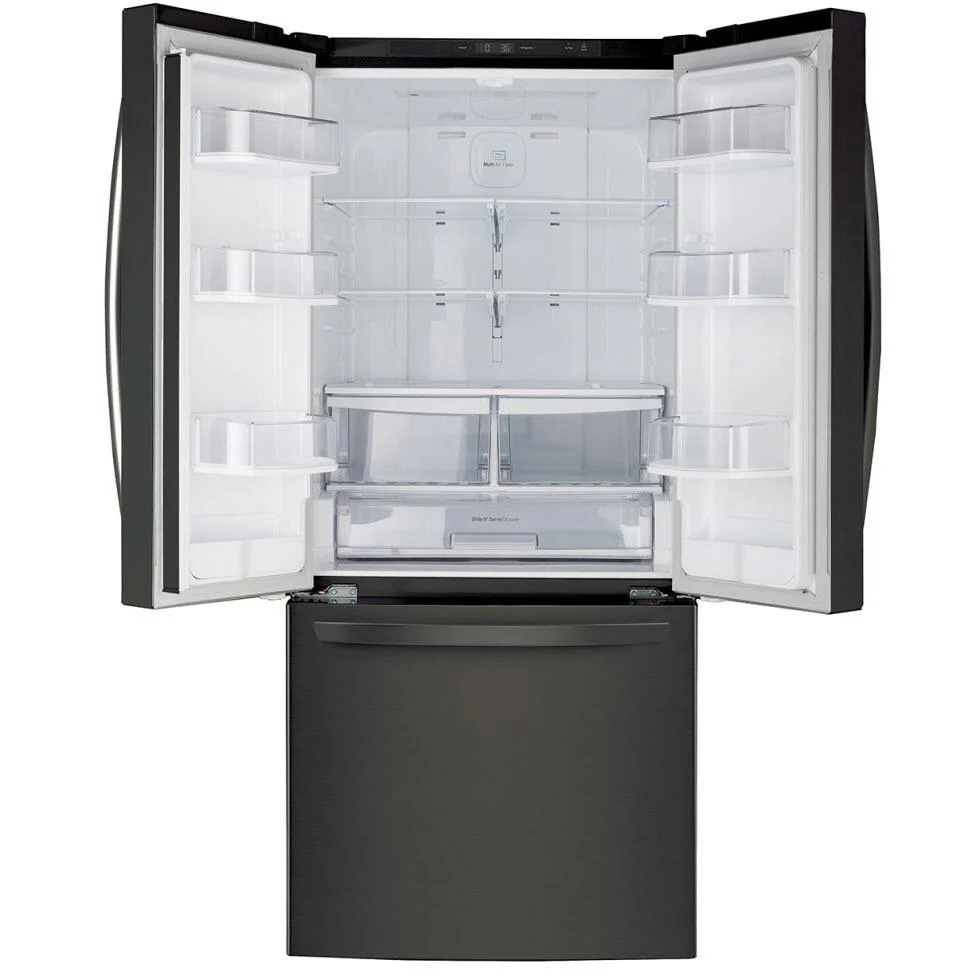 LG Réfrigérateur trois portes avec porte à deux battants amovible de 30 po., 21,8 pi.cu. avec technologie SmartDiagnosis™ - Image 12