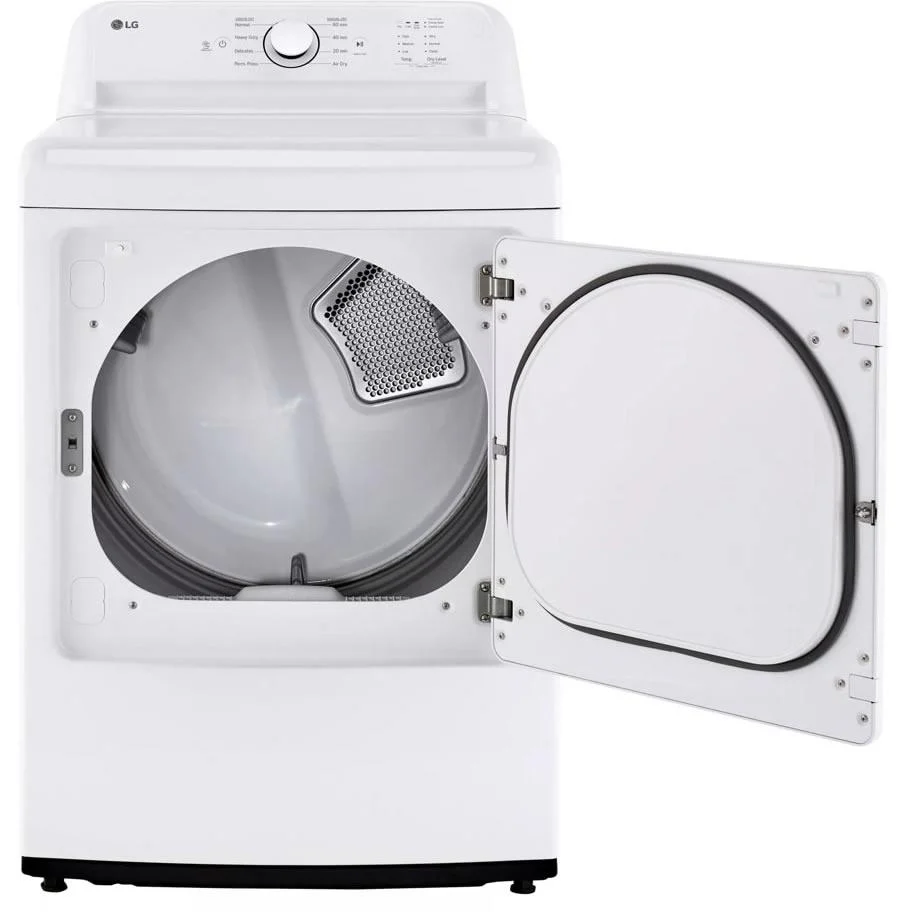LG Sécheuse électrique de 7.3 pi cu avec diagnostic intelligent DLE6100W - Image 4