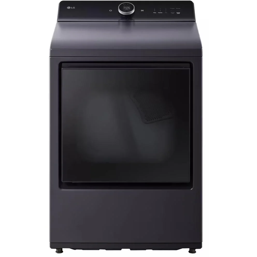 LG Sécheuse électrique de 7,3 pi. cu. avec porte EasyLoad™ et capteur AI DLEX8600BE