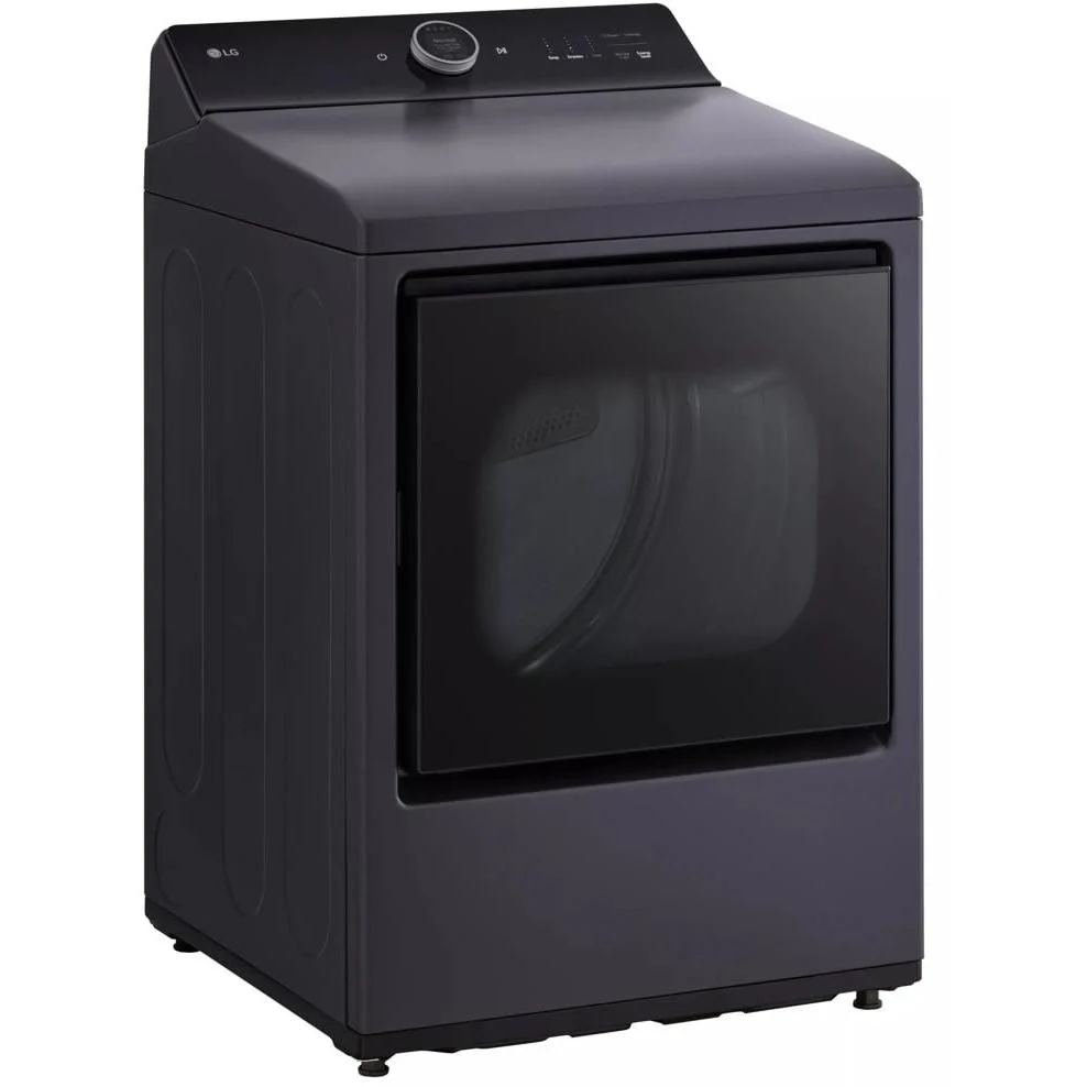 LG Sécheuse électrique de 7,3 pi. cu. avec porte EasyLoad™ et capteur AI DLEX8600BE - Image 3