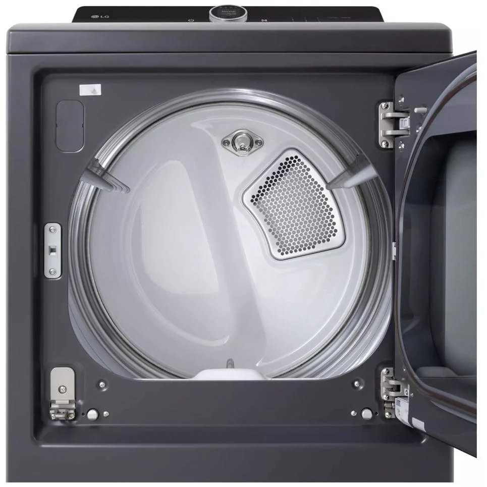 LG Sécheuse électrique de 7,3 pi. cu. avec porte EasyLoad™ et capteur AI DLEX8600BE - Image 6