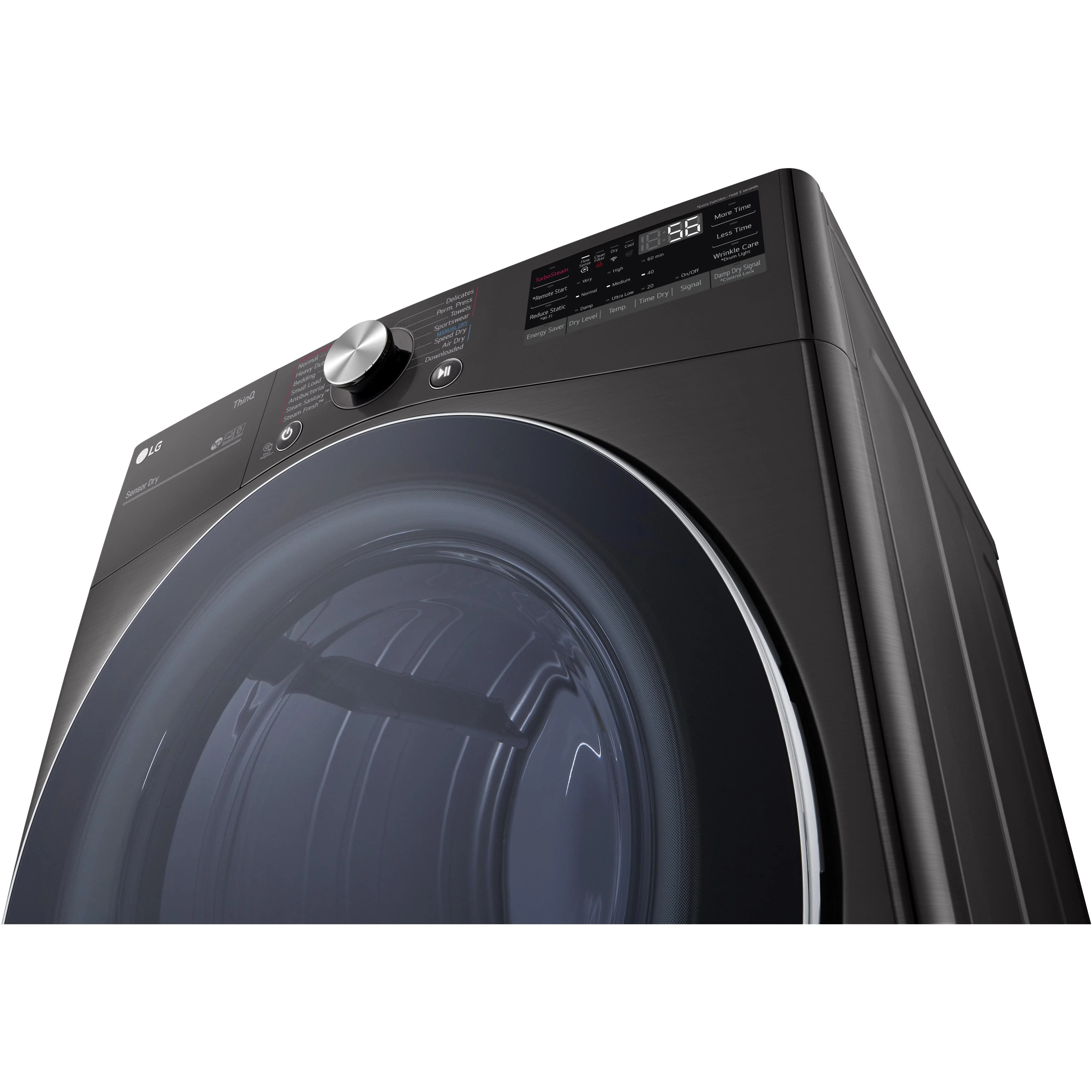 LG Sécheuse électrique de 7.4 pi.cu. avec technologie TurboSteam™ DLEX4200B - Image 6