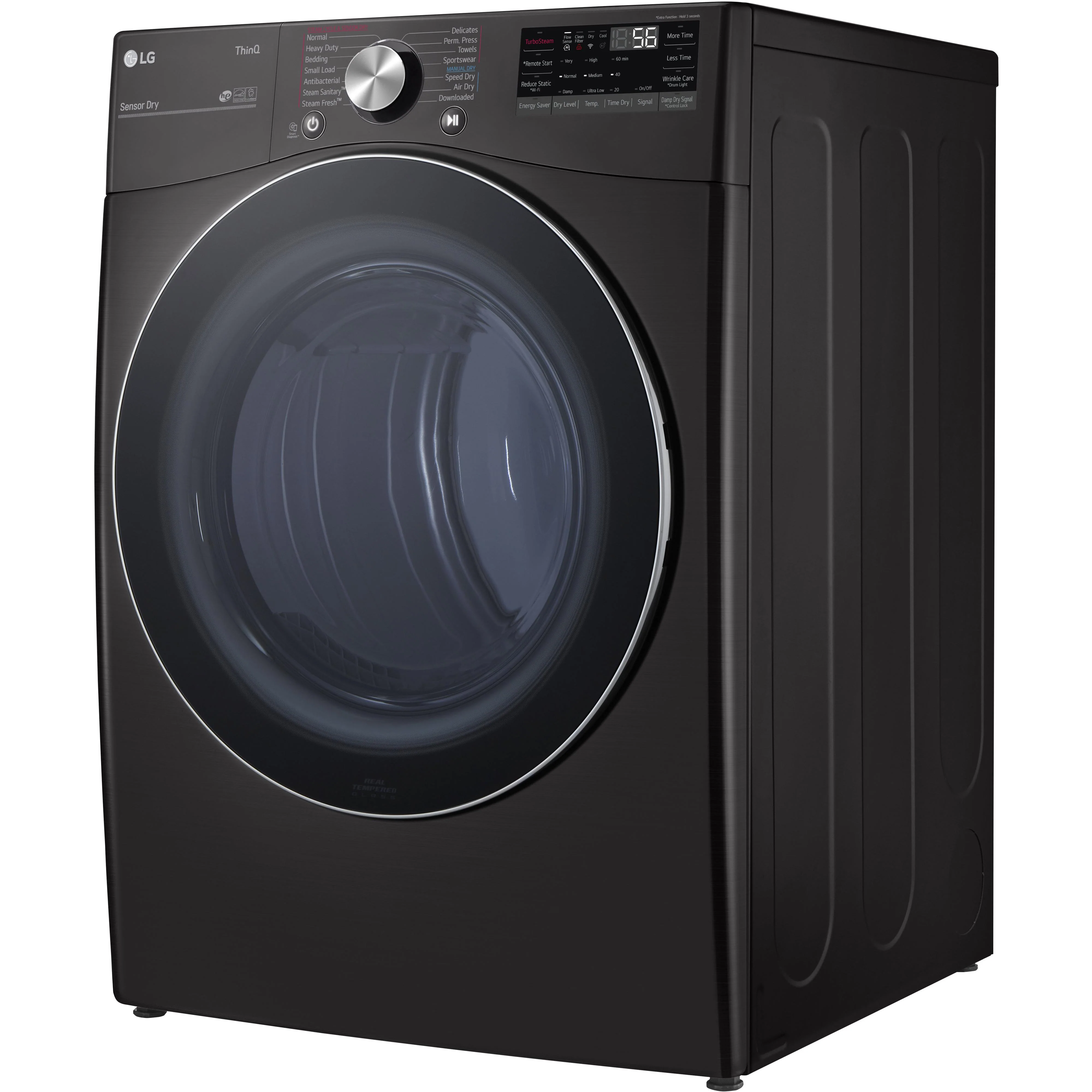 LG Sécheuse électrique de 7.4 pi.cu. avec technologie TurboSteam™ DLEX4200B - Image 8