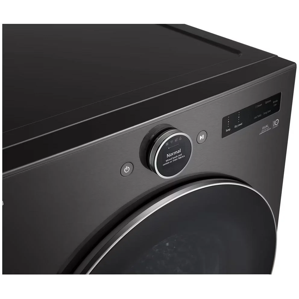 LG Sécheuse électrique de 7,8 pi. cu. avec pompe à chaleur DLHC6702B - Image 3