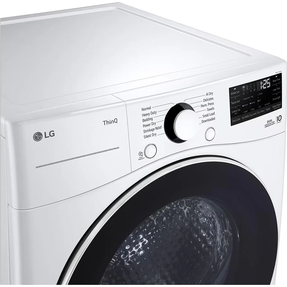 LG Sécheuse électrique de 7.8 pi.cu. avec DirectDrive® DLHC3602W - Image 5