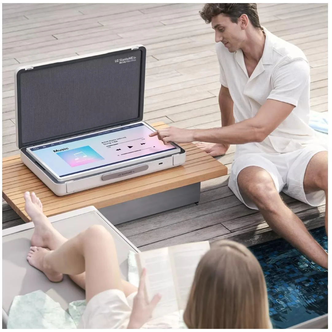 LG StanbyME Go écran tactile de 27 pouces au design mallette 27LX5QKNA - Image 8