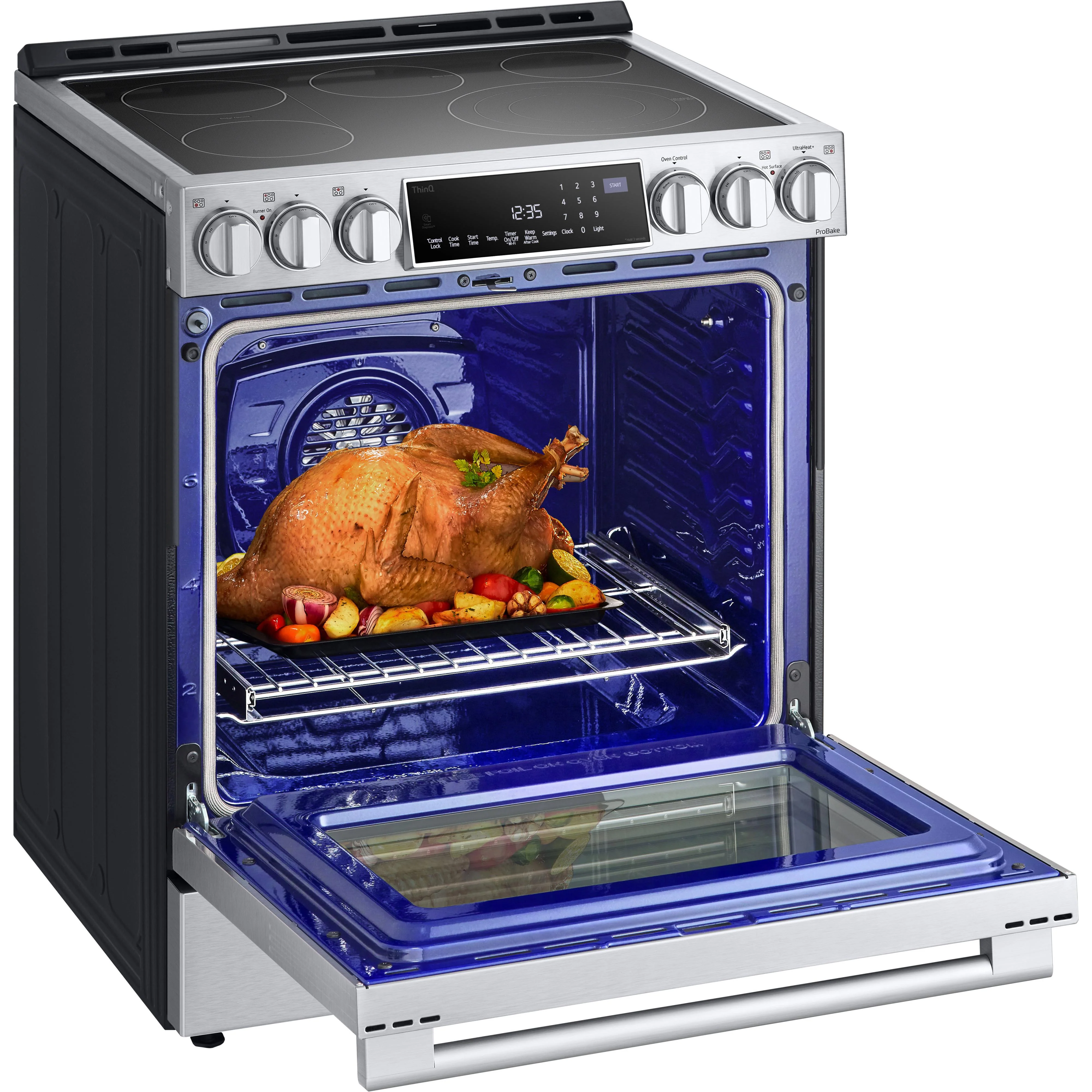LG STUDIO Cuisinière encastrable électrique de 30 po. avec technologie ProBake Convection ™ LSES6338F - Image 9