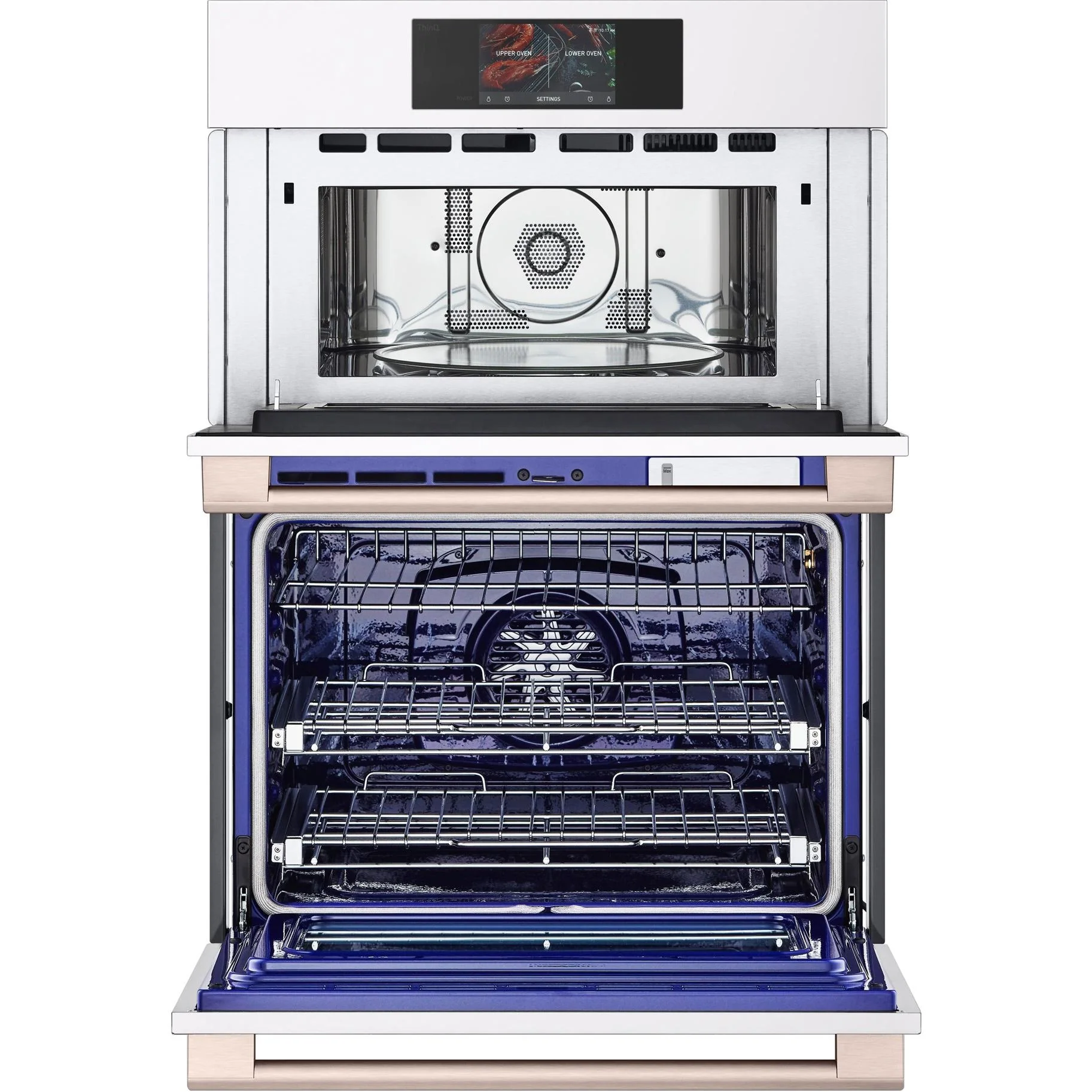 LG STUDIO Four combiné encastré de 30 po., 6.4 pi.cu. avec technologie convection véritable WCES6428N - Image 4