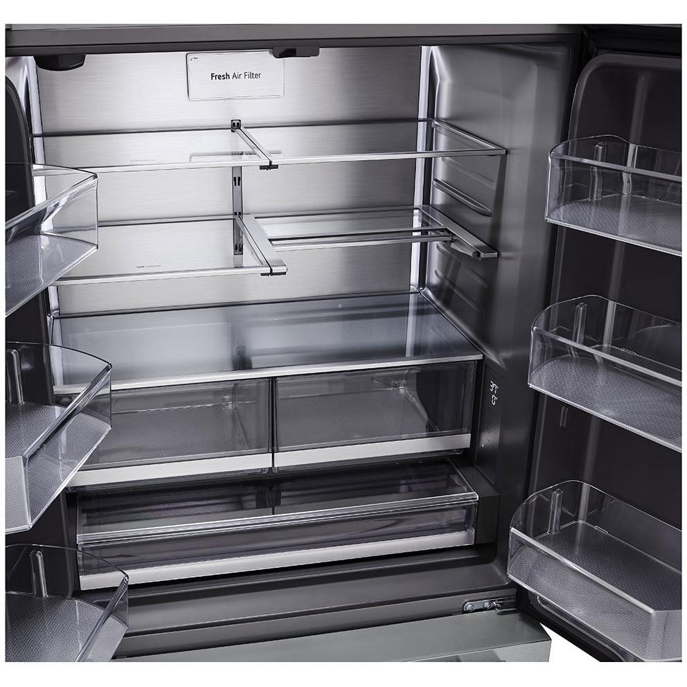 LG STUDIO Réfrigérateur trois portes avec porte à deux battants à profondeur de comptoir de 36 po, 26,5 pi cu avec technologie ThinQ® SRFB27S3 - Image 8