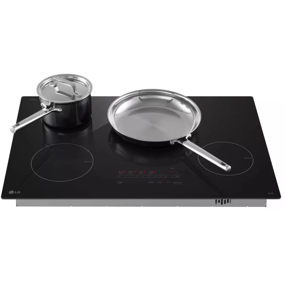 LG Table de cuisson encastrée à induction de 30 pouces avec UltraHeat™ CBIH3013BE - Image 2