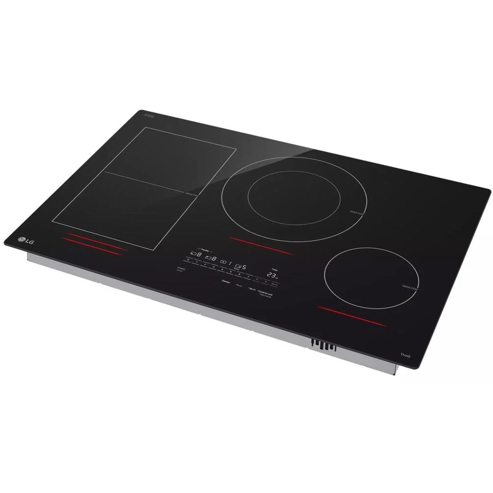 LG Table de cuisson encastrée à induction de 30 pouces avec UltraHeat™ CBIH3017BE - Image 3