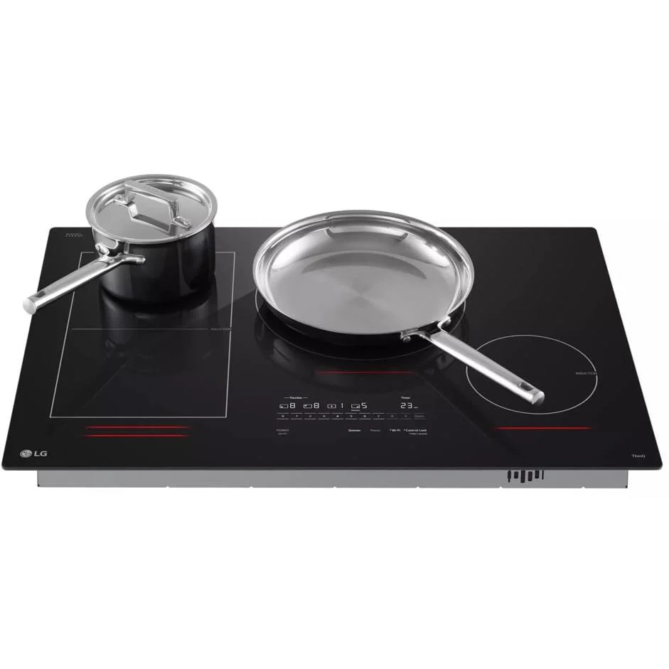 LG Table de cuisson encastrée à induction de 30 pouces avec UltraHeat™ CBIH3017BE - Image 6