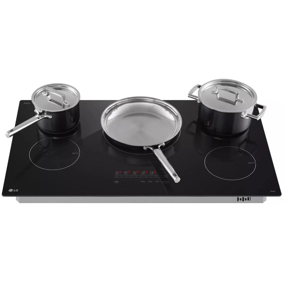LG Table de cuisson encastrée à induction de 36 pouces avec UltraHeat™ CBIH3613BE - Image 2