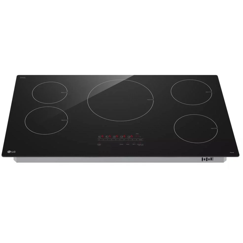 LG Table de cuisson encastrée à induction de 36 pouces avec UltraHeat™ CBIH3613BE - Image 3