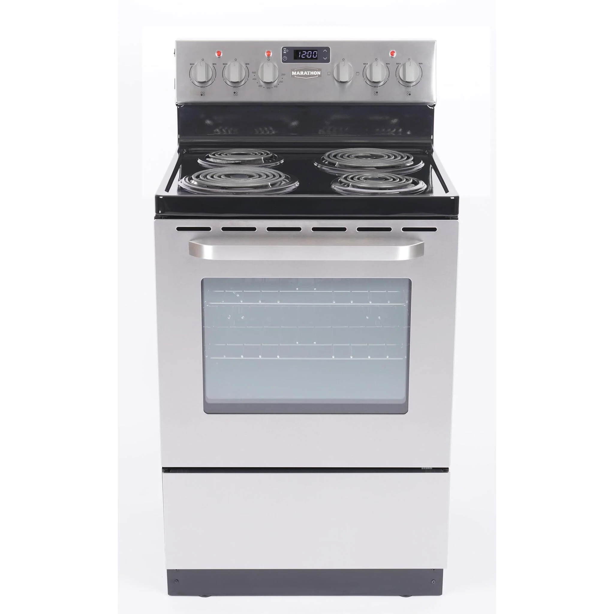 Marathon Cuisinière amovible électrique de 24 pouces MER241SS-2
