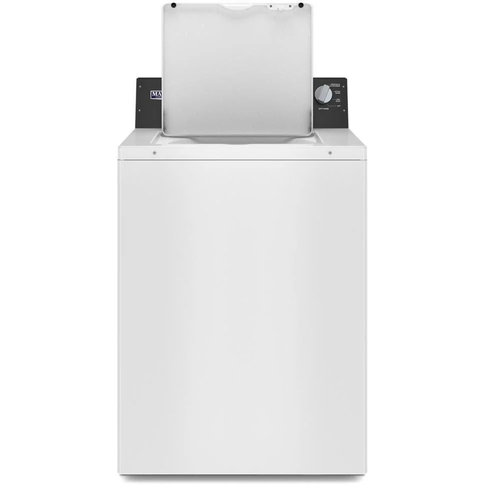 Maytag Commercial Laundry Laveuse à chargement par le dessus de 4,0 pi. cu. avec agitateur à double action MVWP586GW - Image 4