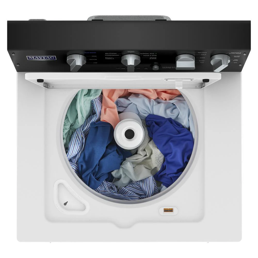Maytag Commercial Laundry Laveuse à chargement par le dessus de 4,0 pi. cu. avec agitateur à double action MVWP586GW - Image 7