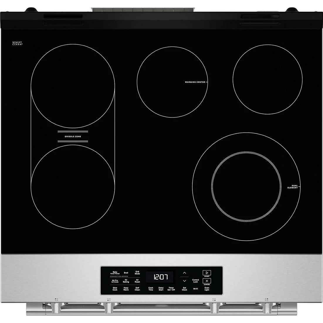 Maytag Cuisinière encastrable électrique de 30 pouces avec mode gril YMSES7030SZ - Image 4
