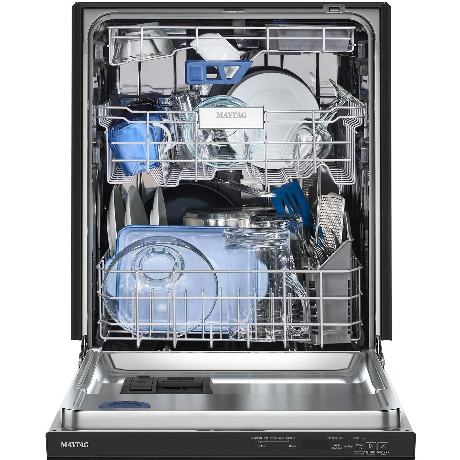 Maytag Lave-vaisselle à commandes dissimulées avec cycle PowerBlast® MDPS7024SB - Image 4