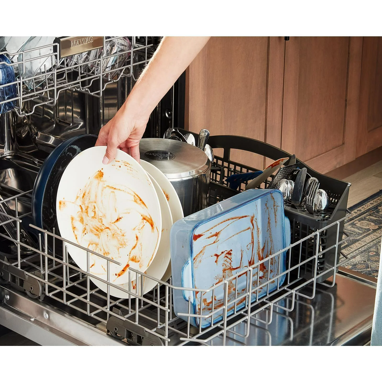 Maytag Lave-vaisselle à commandes dissimulées avec cycle PowerBlast® MDPS7024SW - Image 11