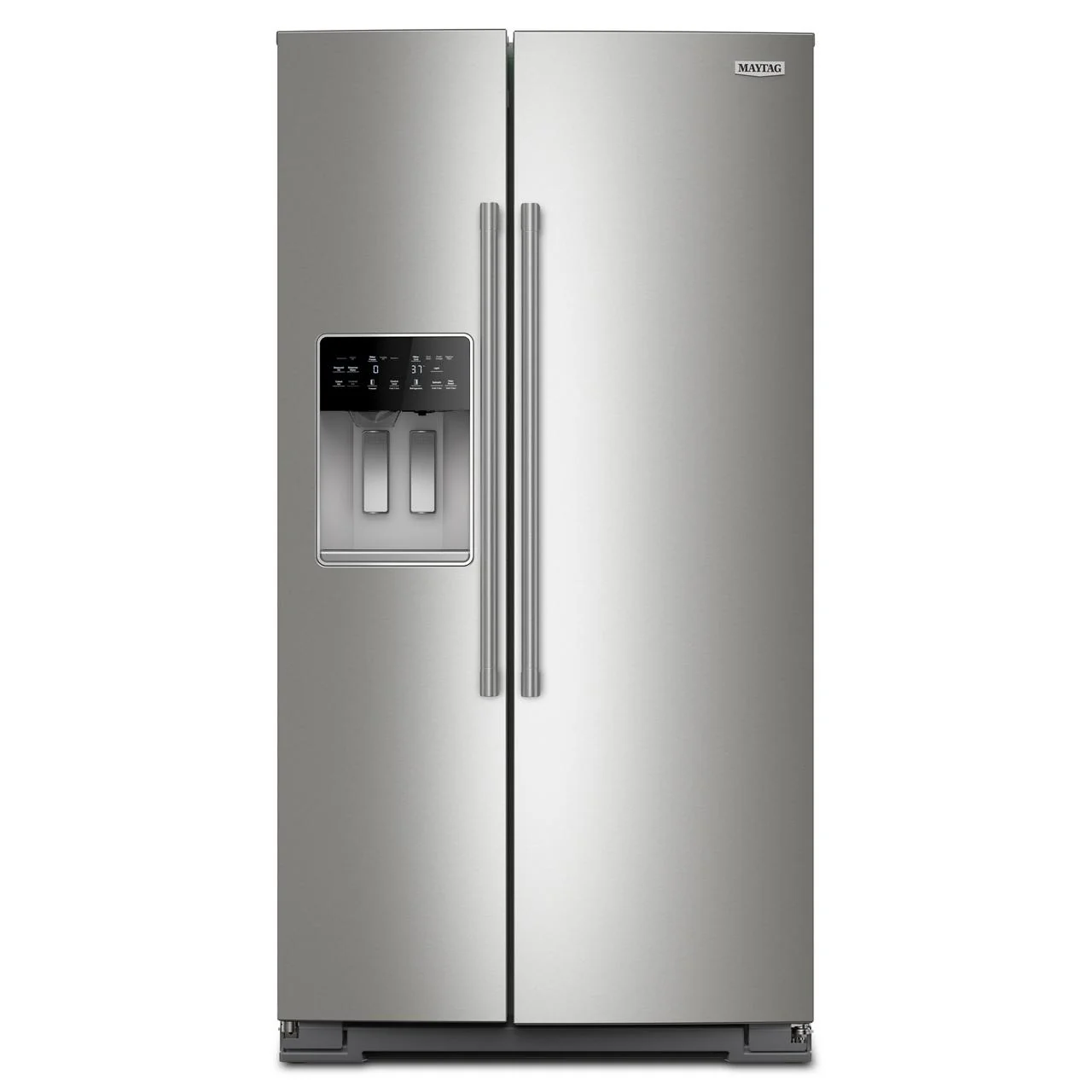 Maytag Réfrigérateur côte-à-côte de 36 pouces, 28 pi. cu. avec distributeur d'eau et de glace MRSF6636RZ