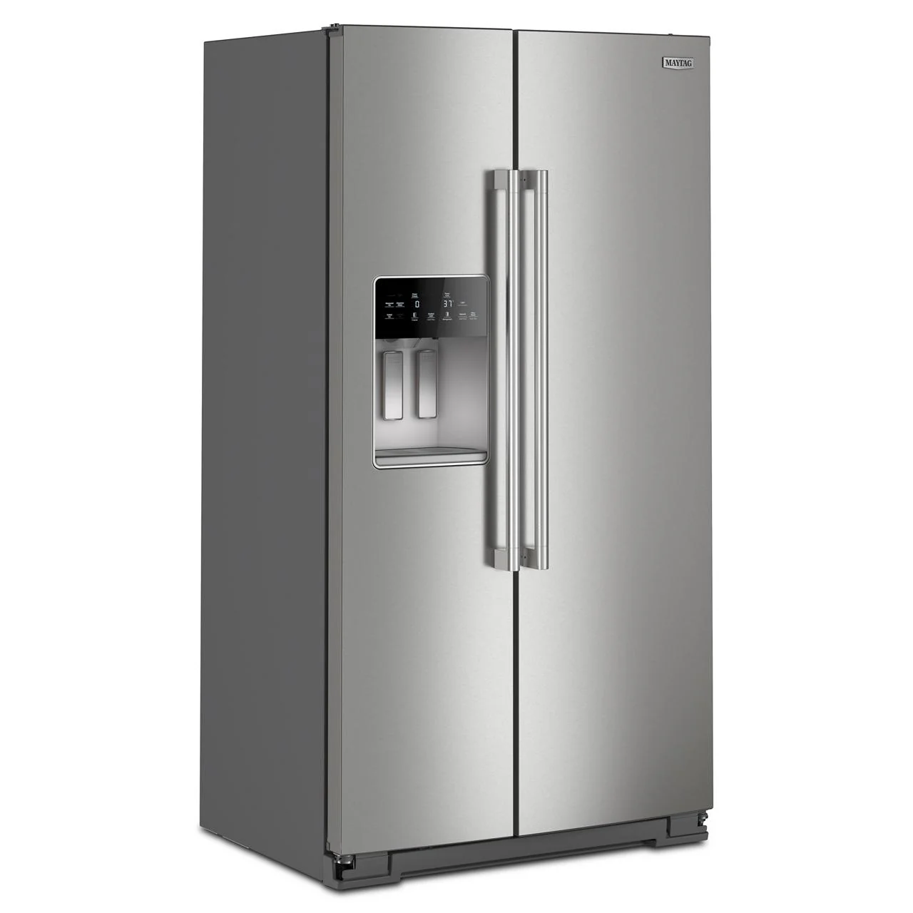 Maytag Réfrigérateur côte-à-côte de 36 pouces, 28 pi. cu. avec distributeur d'eau et de glace MRSF6636RZ - Image 4