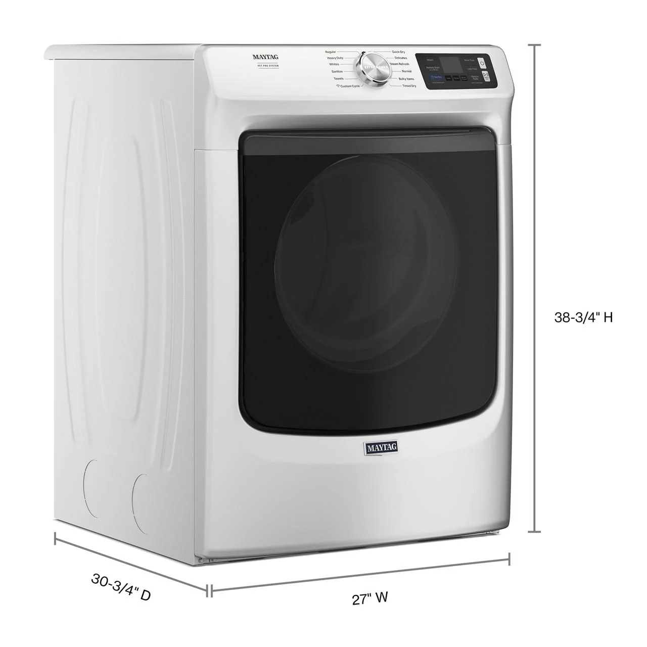 Maytag Sécheuse électrique de 7,4 pi. cu. avec option Pet Pro - Image 31