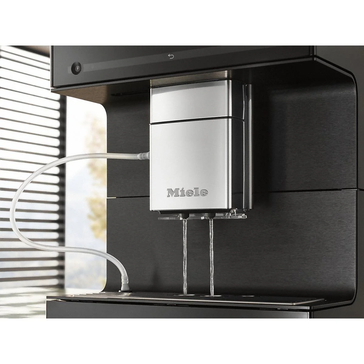 Miele Machine à café CM 7750 CoffeeSelect Obsidian Matte Black - Image 4