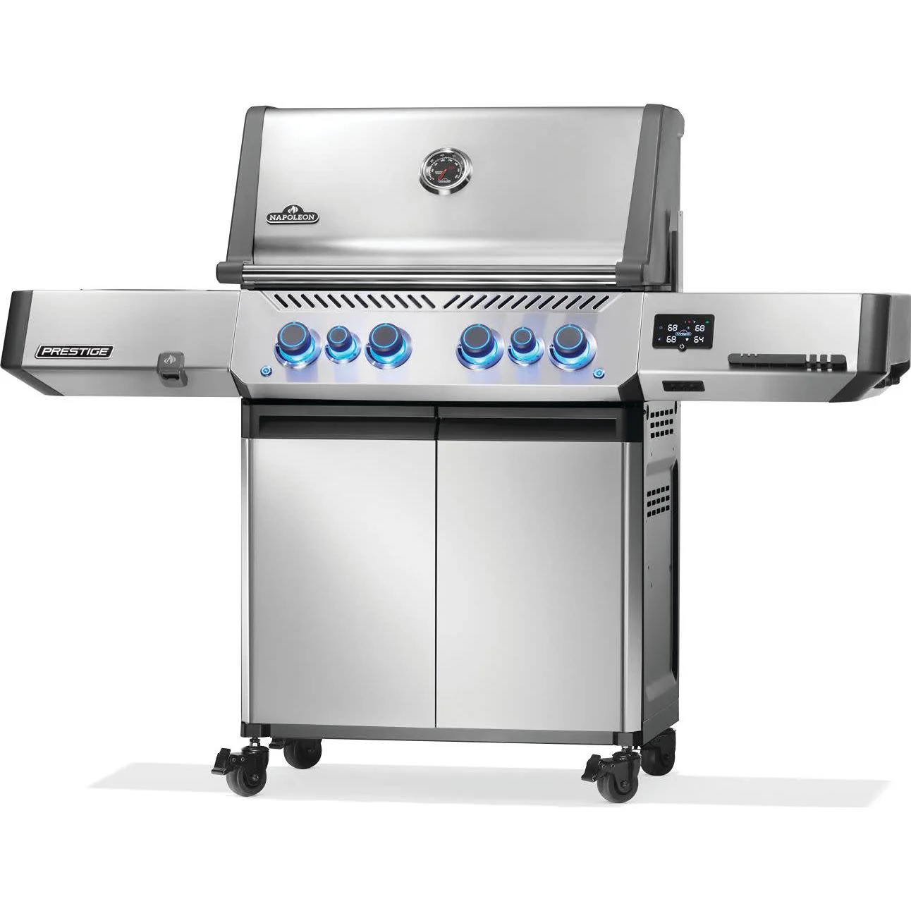 Napoleon Prestige® 500 connecté RSIB avec brûleurs latéral et arrière infrarouges - Propane P500VXRSIBPSS - Image 3