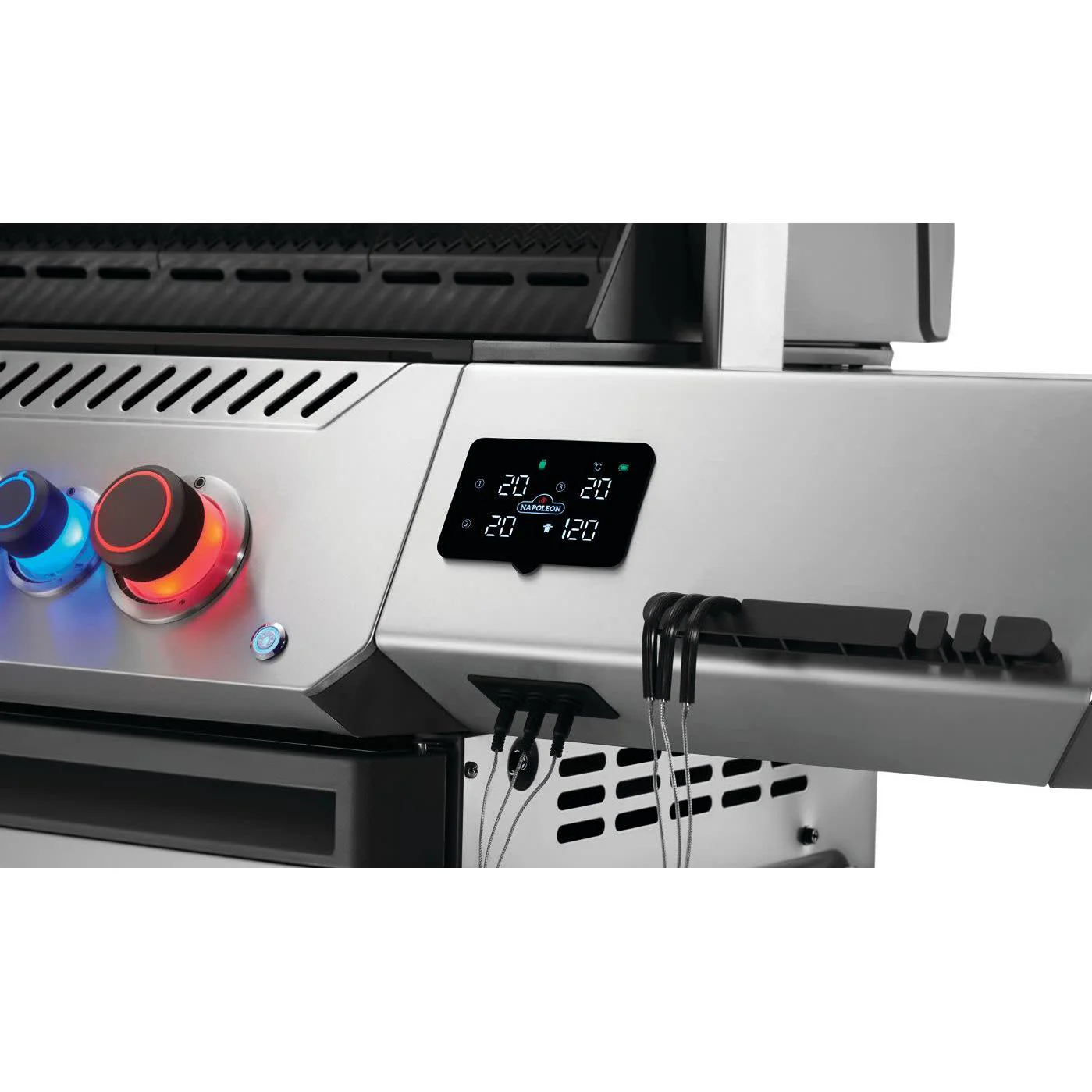 Napoleon Prestige® 500 connecté RSIB avec brûleurs latéral et arrière infrarouges - Propane P500VXRSIBPSS - Image 7