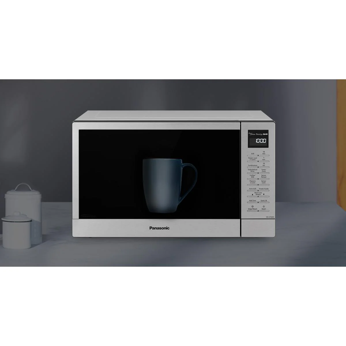 Panasonic Four à micro-ondes de comptoir de 1.1 pi cu avec technologie Inverter NN-GT69KS - Image 3