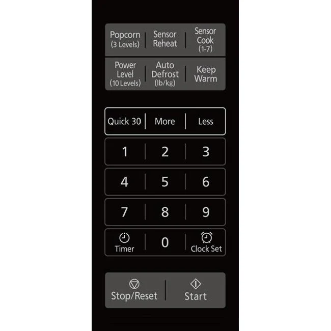 Panasonic Four à micro-ondes de comptoir de 1,3 pi cu avec technologie Inverter NN-SC688SC - Image 5