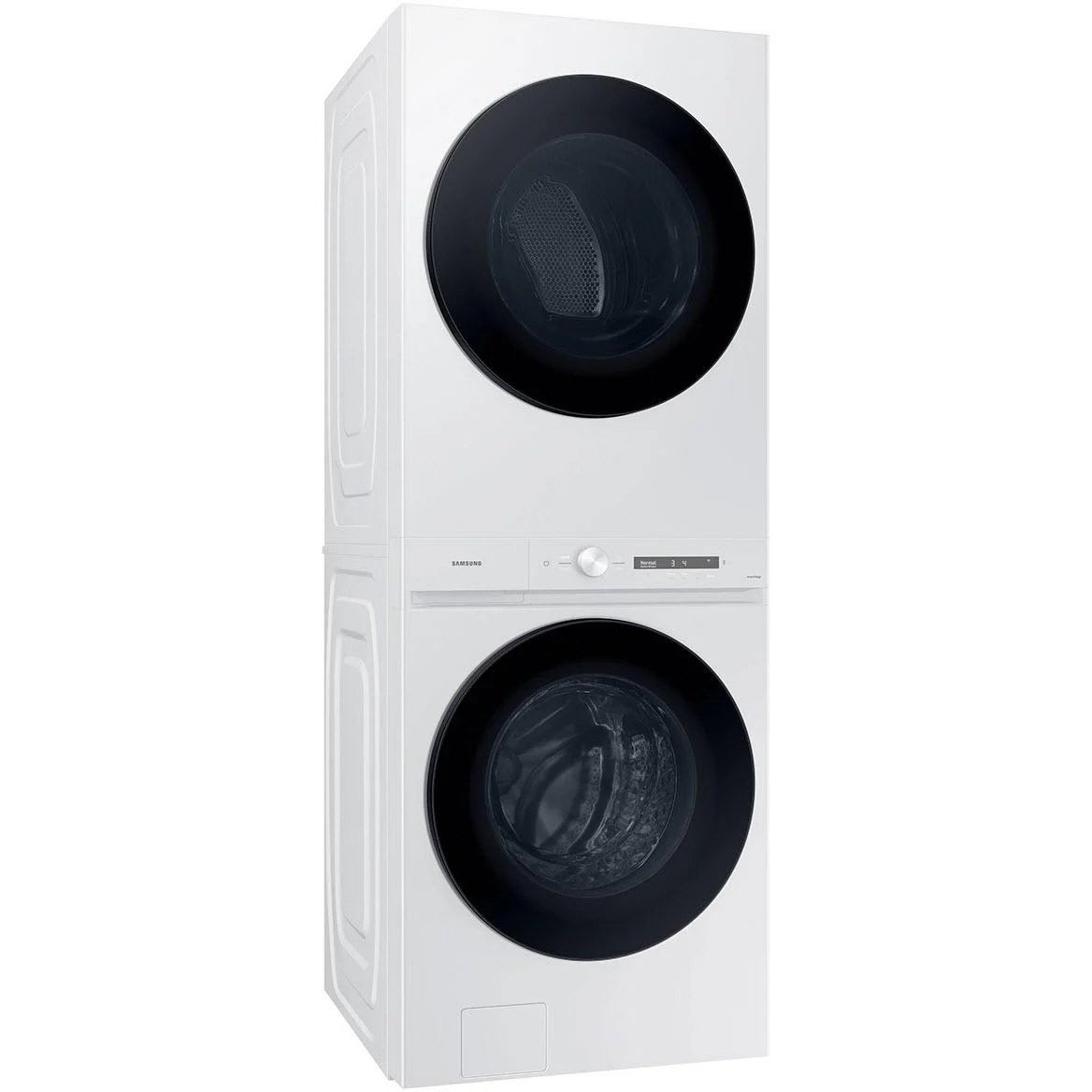 Samsung Centre de buanderie laveuse/sécheuse superposées électrique Bespoke avec Wi-Fi WH46DBH100EWAC - Image 3