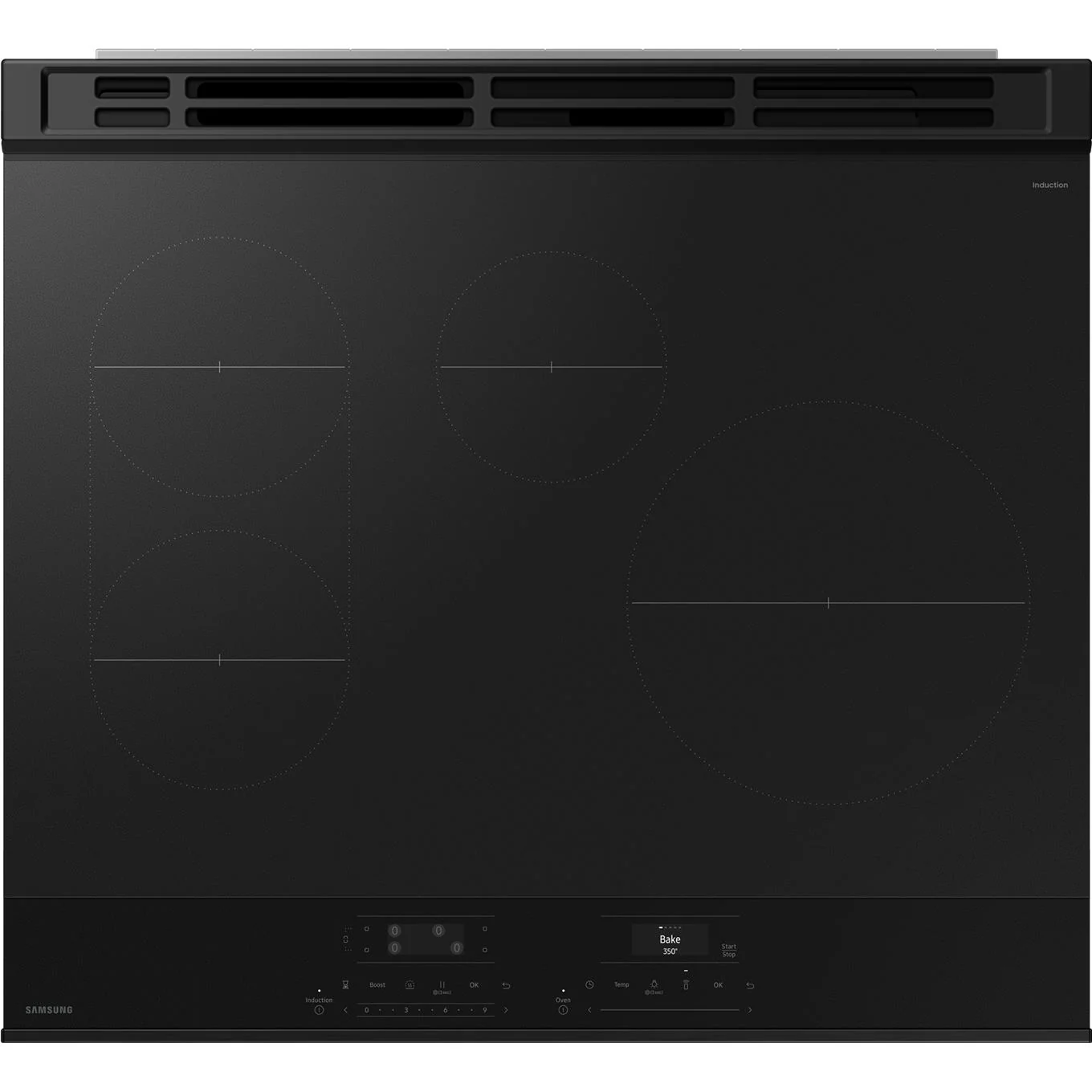 Samsung Cuisinière à induction Smart Bespoke de 6,3 pi cu NSI6DG9300SR/AC - Image 4
