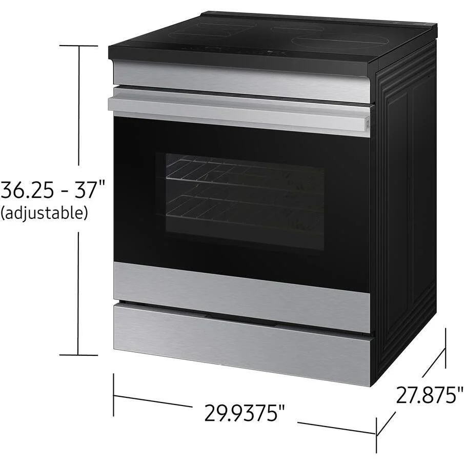 Samsung Cuisinière à induction Smart Bespoke de 6,3 pi cu NSI6DG9500SR/AC - Image 10