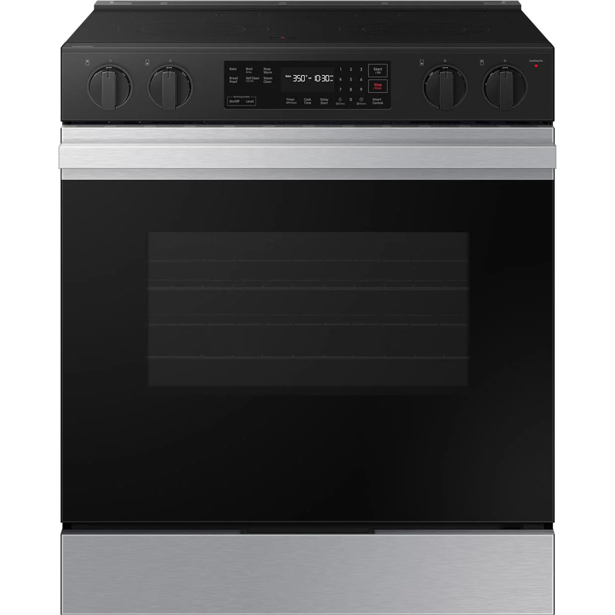 Samsung Cuisinière électrique Smart Bespoke de 6,3 pi cu NSE6DG8100SR/AC