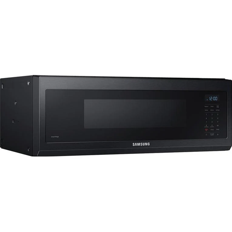 Samsung Four à micro-ondes intelligent de 30 pouces et 1,1 pi. cu., à hotte intégrée avec Wi-Fi et contrôle vocal ME11F7510MT/AC - Image 8