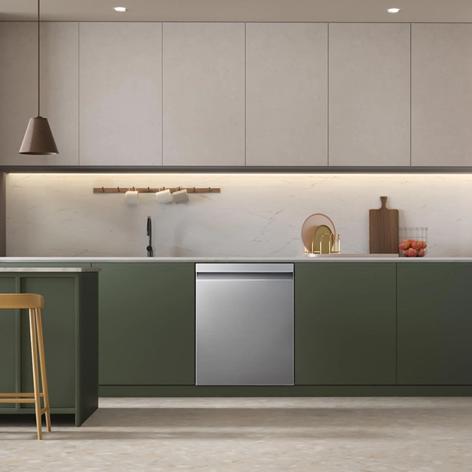 Samsung Lave-vaisselle a commande frontales avec StormWash™ DW80CG5450SR/AA - Image 12
