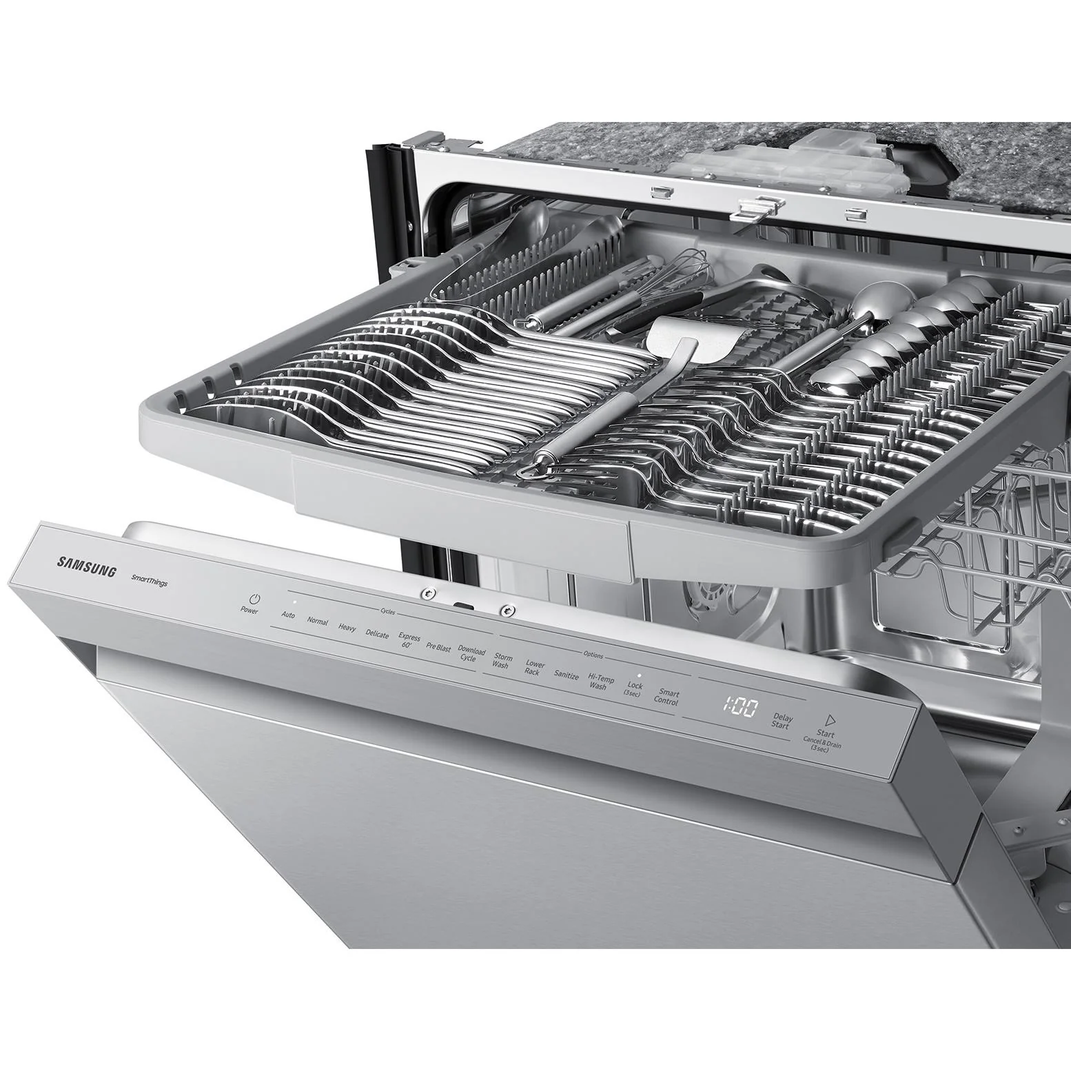 Samsung Lave-vaisselle a commande frontales avec StormWash™ DW80CG5450SR/AA - Image 8