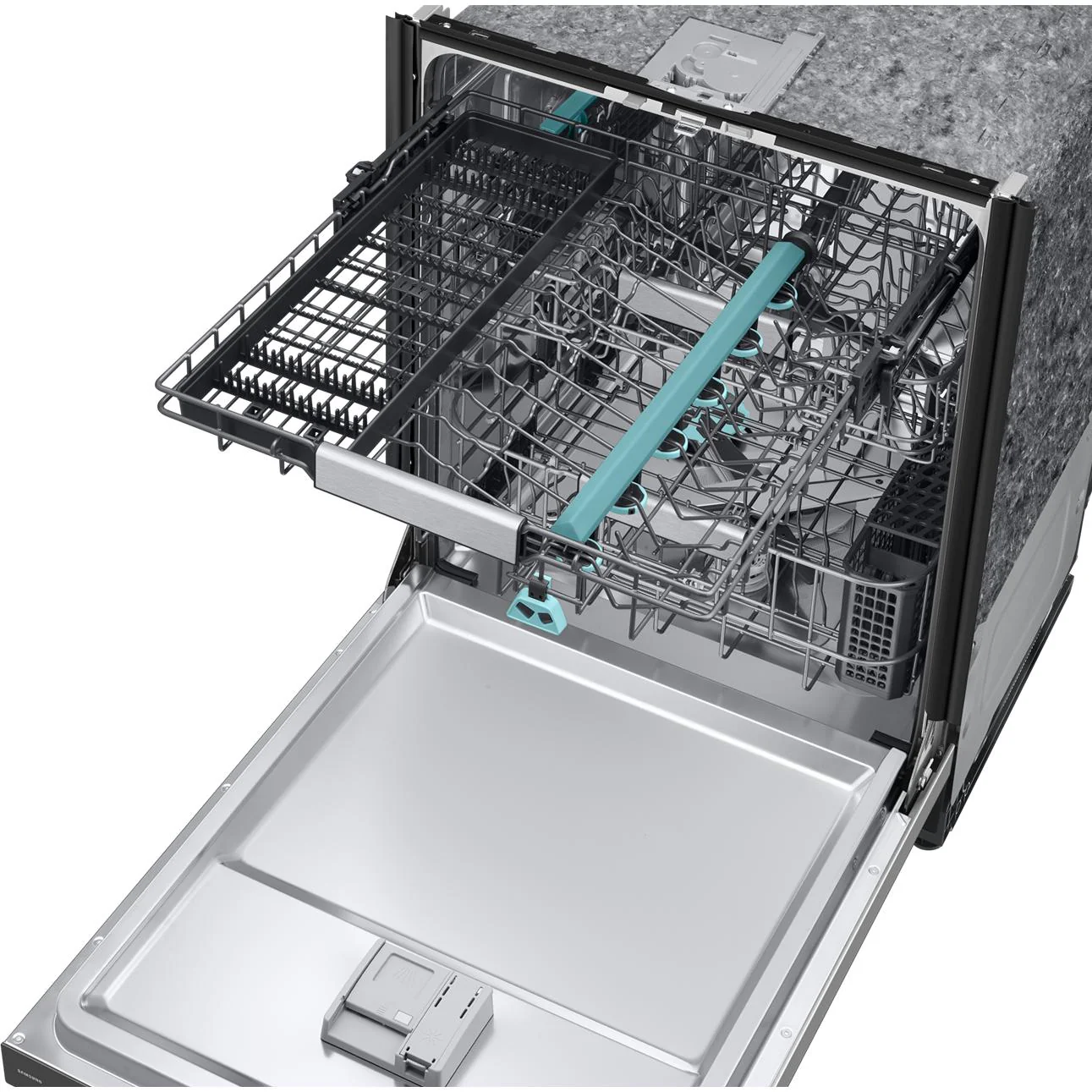 Samsung Lave-vaisselle encastré Bespoke avec porte à ouverture automatique DW90F89P0USRAA - Image 7