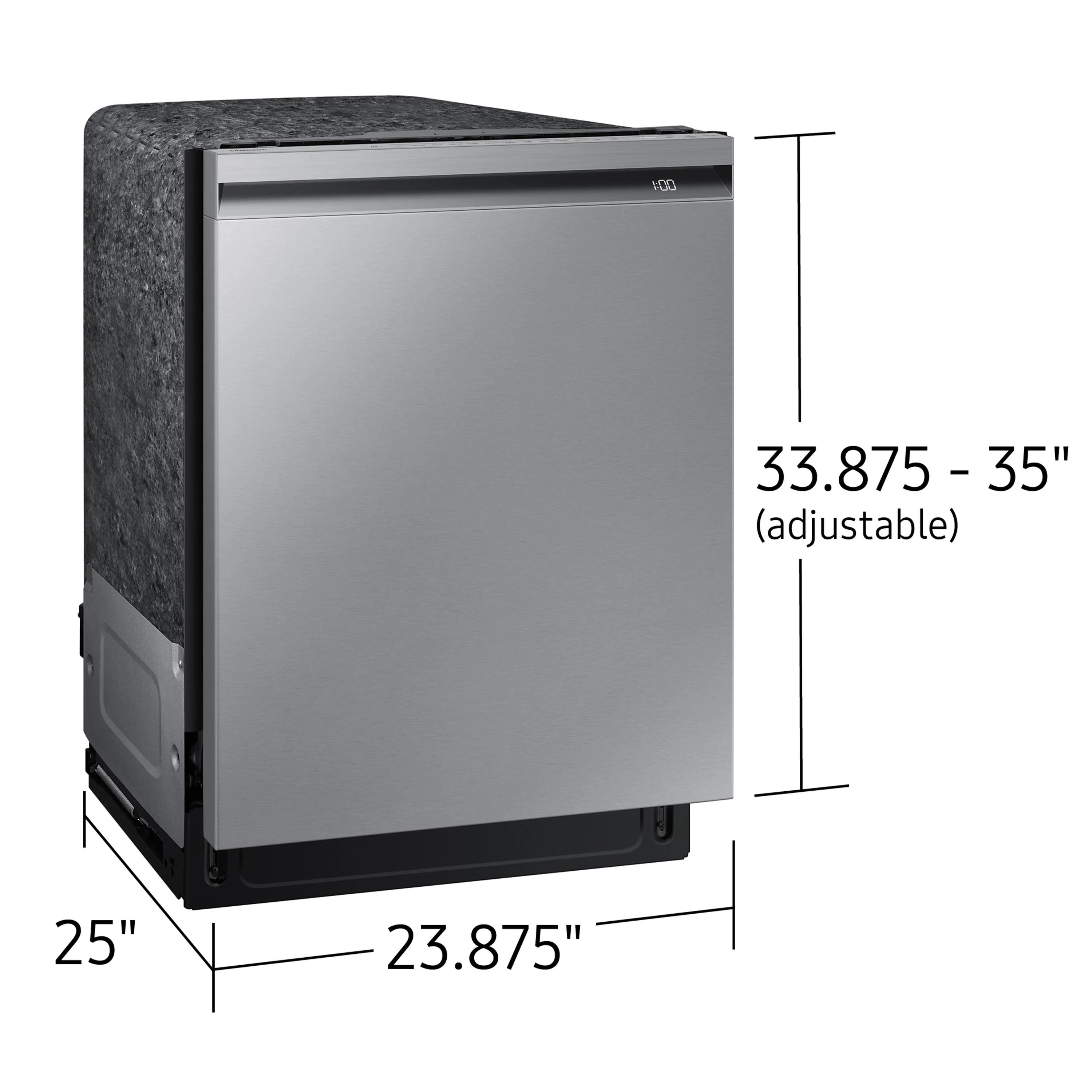 Samsung Lave-vaisselle intégré avec connectivité Wi-Fi DW80B6060US/AC - Image 3