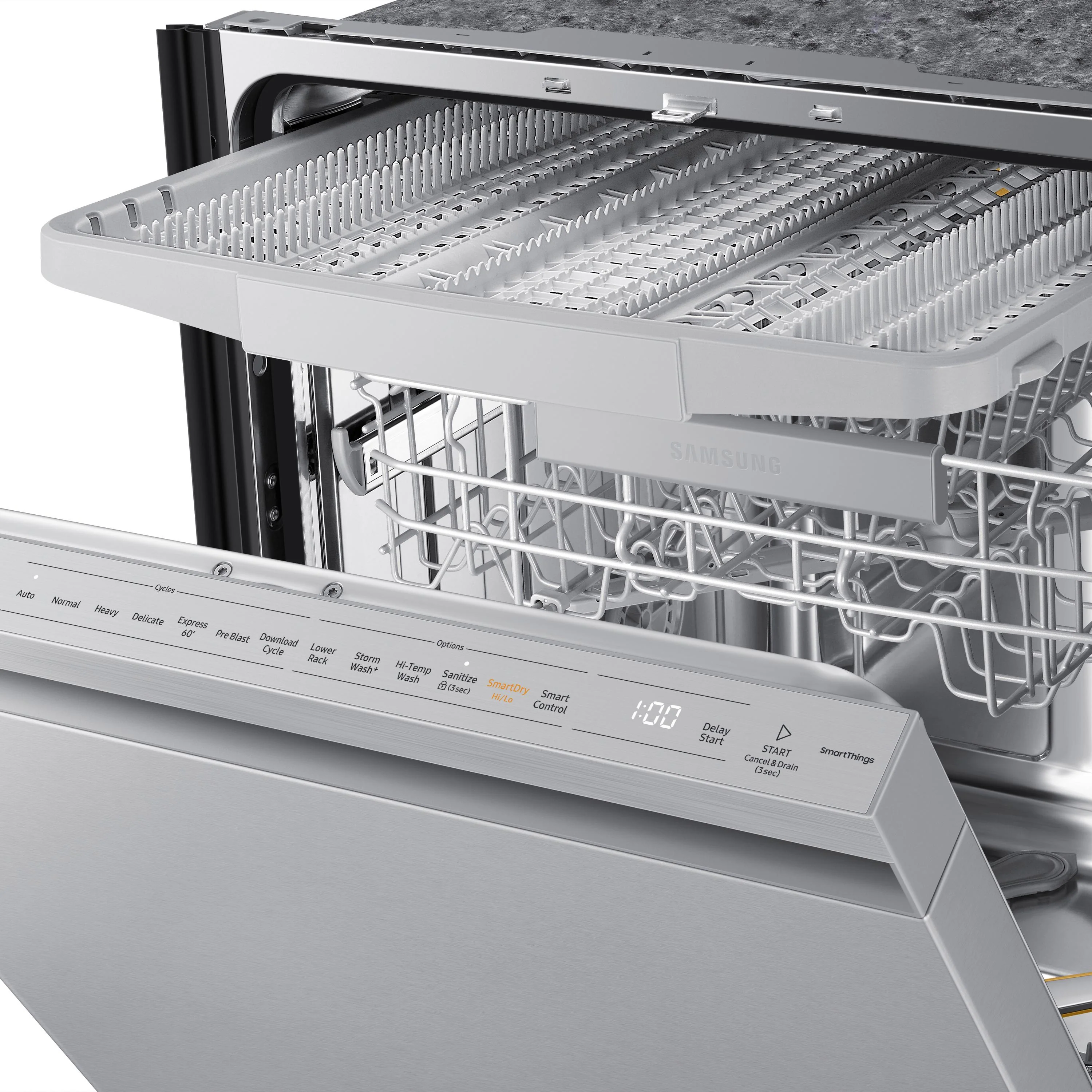 Samsung Lave-vaisselle intégré Bespoke avec connectivité Wi-Fi DW80B7070US/AC - Image 5