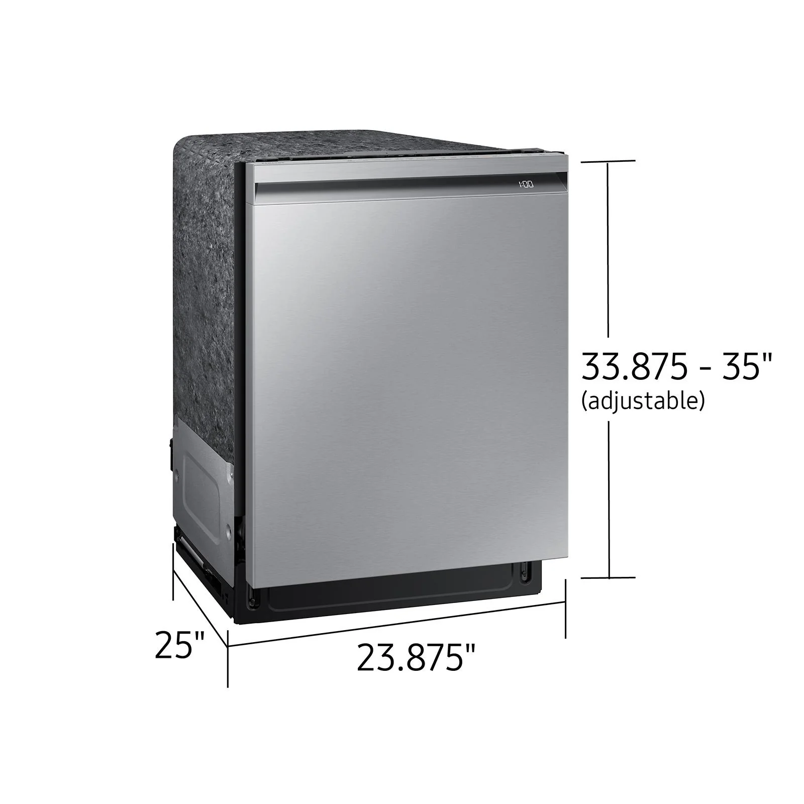 Samsung Lave-vaisselle intégré Bespoke avec connectivité Wi-Fi DW80B7070US/AC - Image 9