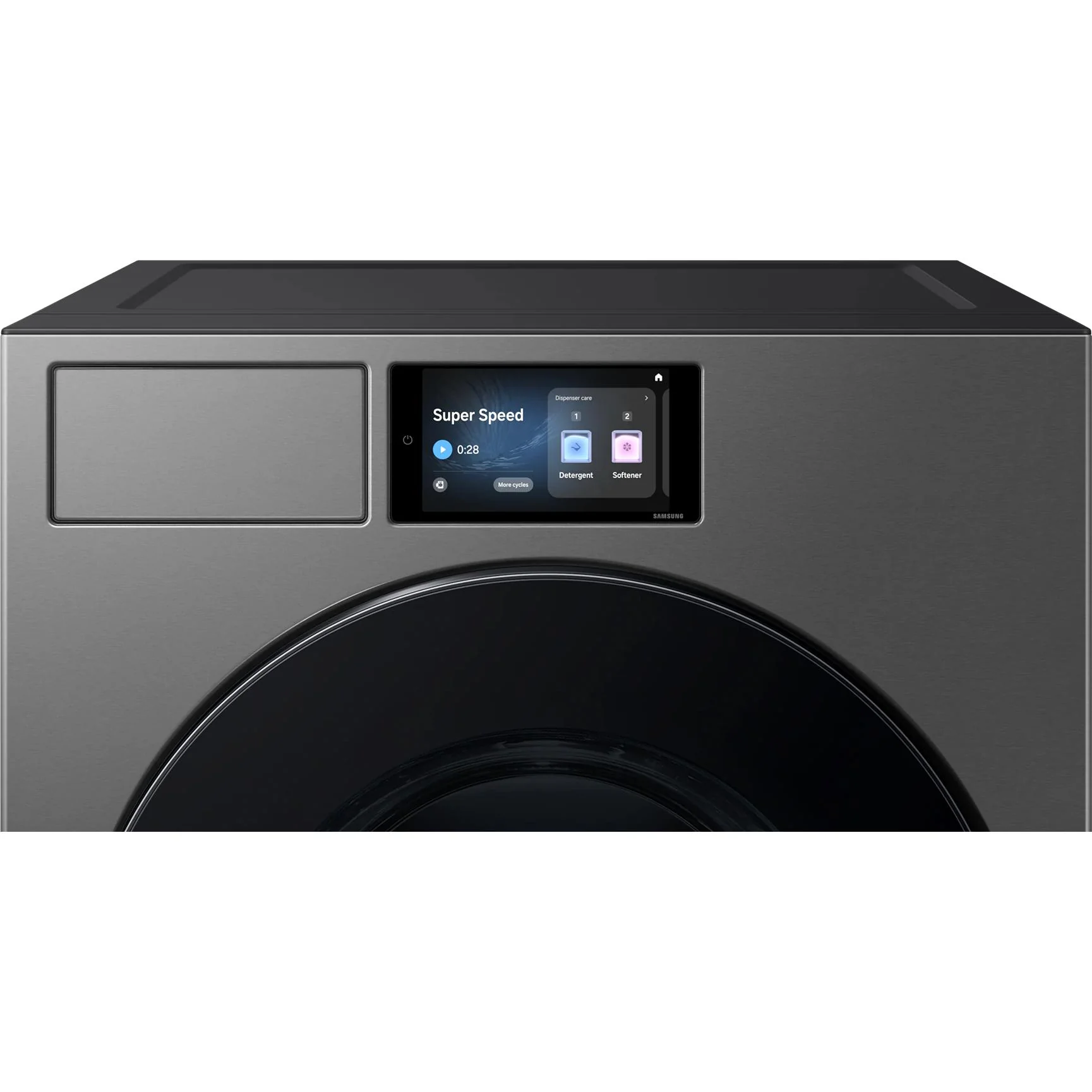 Samsung Laveuse frontale Bespoke AI série F90 de 6,1 pi³ avec détection intelligente des tissus WF90F53ADSA5 - Image 5