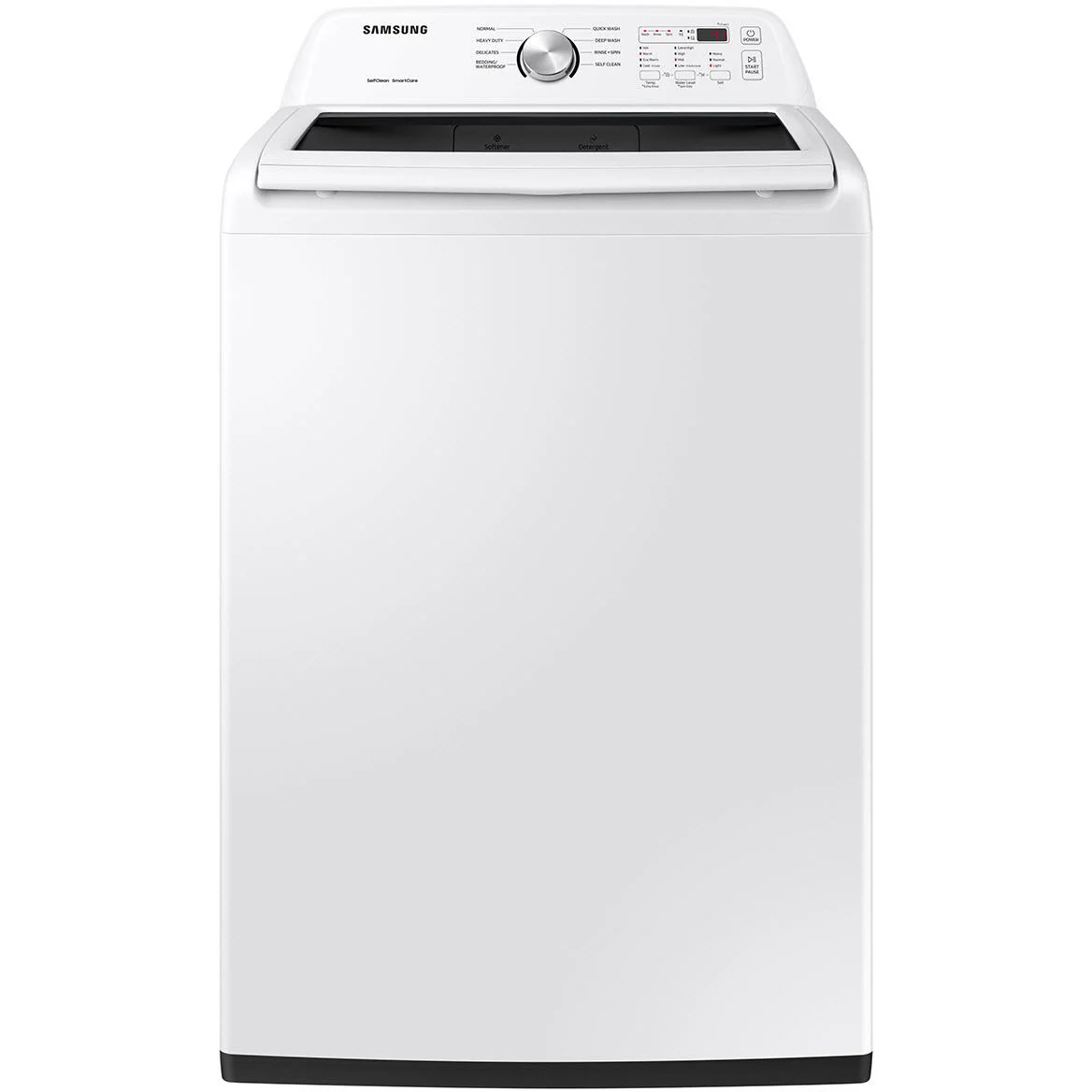 Samsung Laveuse à chargement vertical avec Vibration Reduction Technology+ de 5,2 pi cu WA45T3200AW/A4