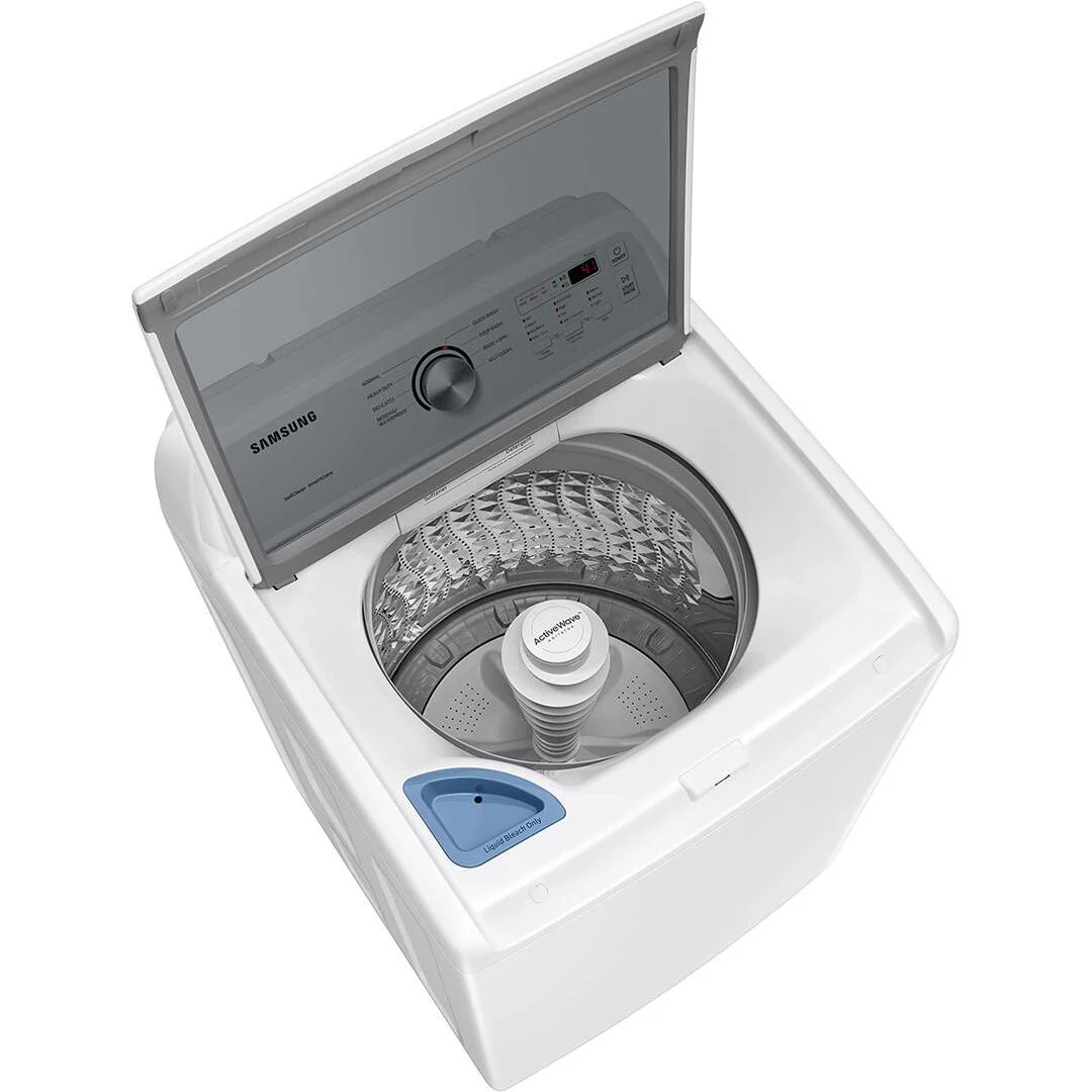 Samsung Laveuse à chargement vertical de 5.0 pi.cu. avec agitateur ActiveWave™ WA44A3205AW/A4 - Image 8