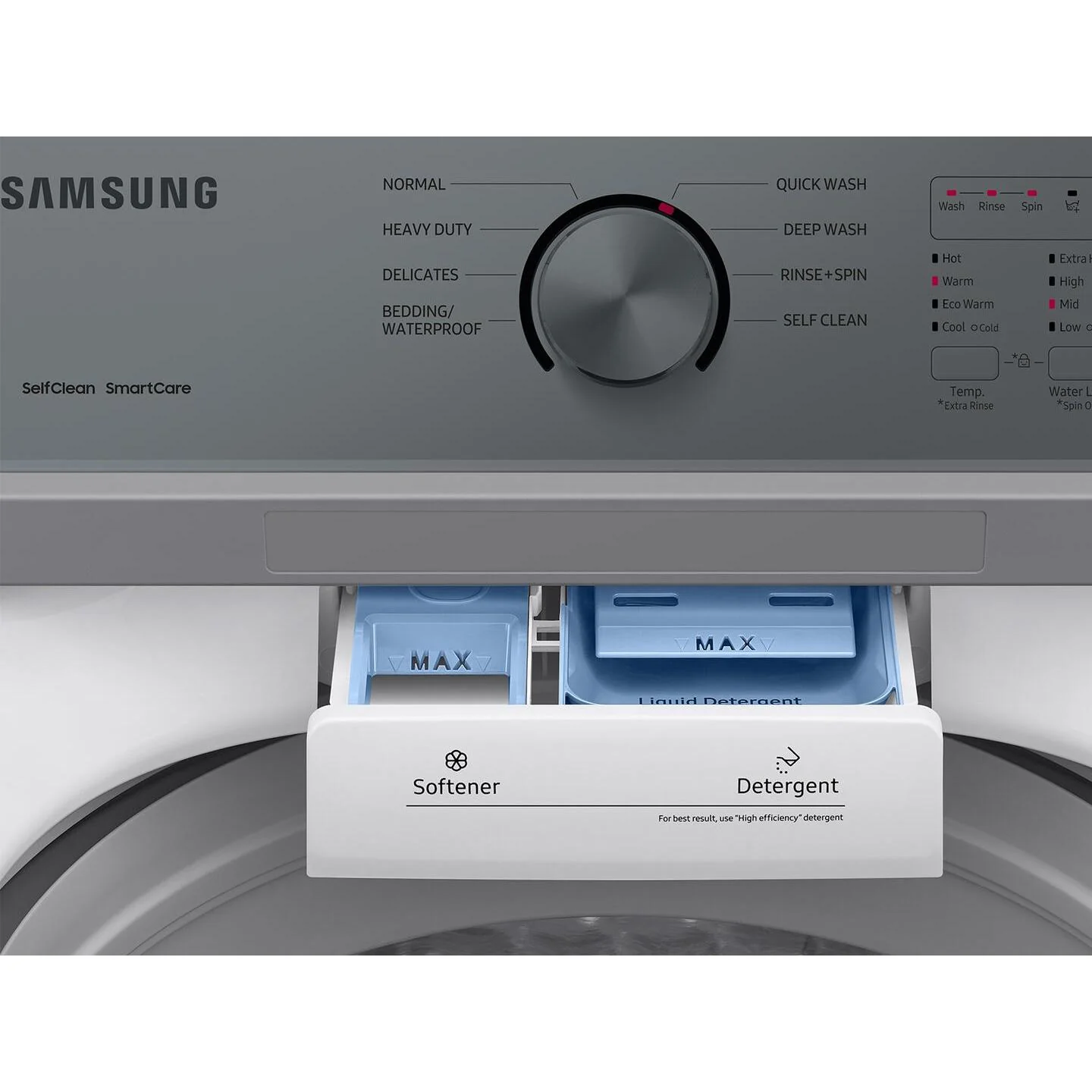 Samsung Laveuse à chargement vertical de 5.0 pi.cu. avec agitateur ActiveWave™ WA44A3205AW/A4 - Image 9